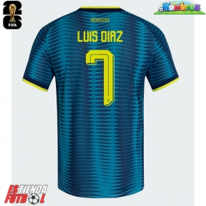 Colombia Luis Diaz #7 Segunda Equipación Mundial 2026 Manga Corta